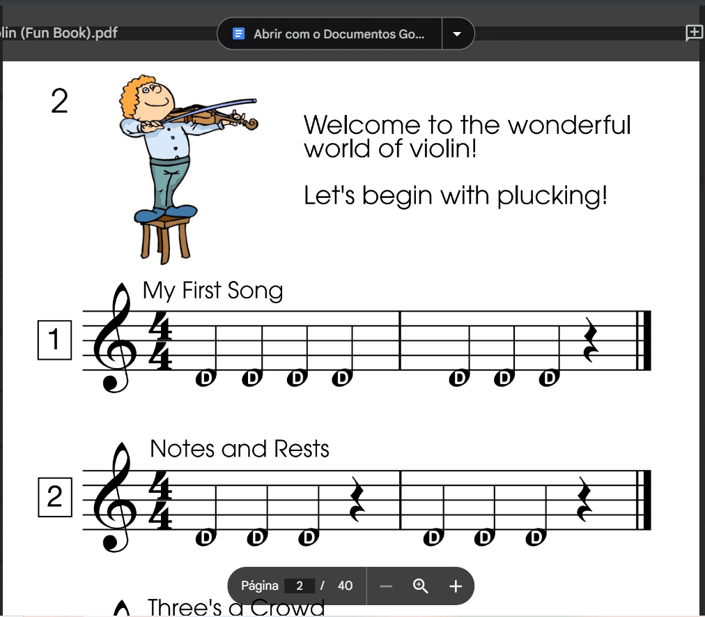método violino infantil pdf